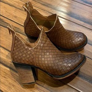 Brown Ankle Booties